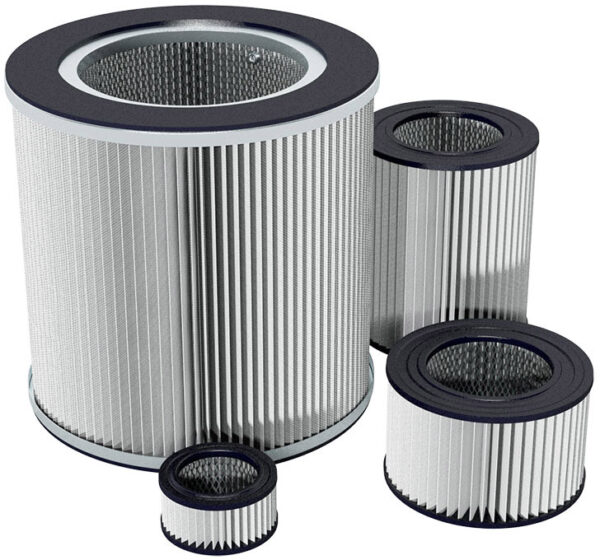 four Solberg polyester filters